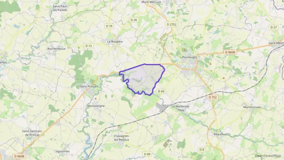 Appartement 48 m² deux pieces à vendre à Le Boupère Appartement 48 m² deux pieces à vendre à Le Boupère