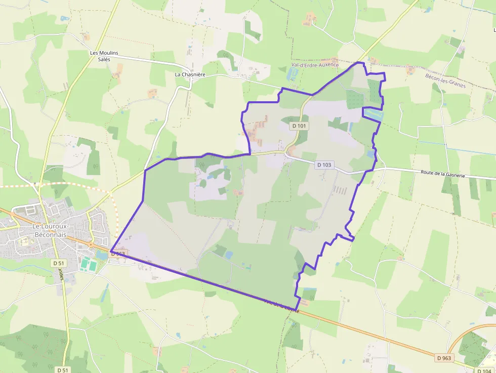 Appartement 47 m² trois pièces à vendre à Val-d`Erdre-Auxence