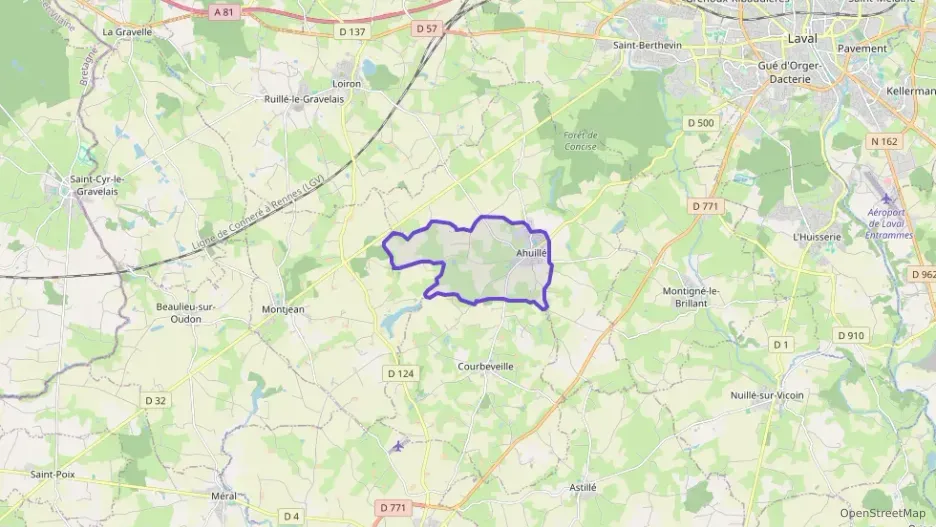 Appartement 32 m² deux pieces à vendre à Ahuillé Appartement 32 m² deux pieces à vendre à Ahuillé