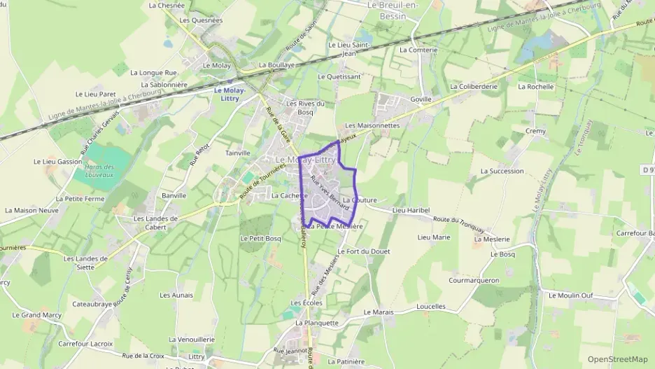 Appartement 60 m² trois pièces à vendre à Le Molay-Littry