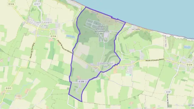 Appartement 43 m² trois pièces à vendre à Colleville-sur-Mer