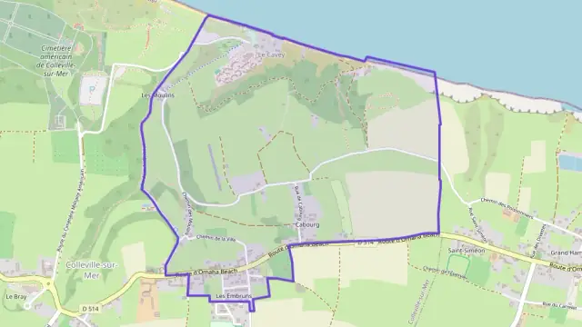 Appartement 30 m² deux pieces à vendre à Colleville-sur-Mer