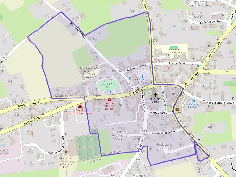 Appartement 44 m² deux pieces à vendre à Caumont-sur-Aure