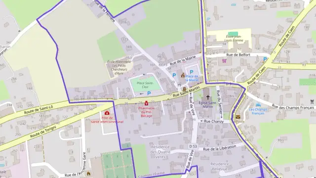 Appartement 44 m² deux pieces à vendre à Caumont-sur-Aure