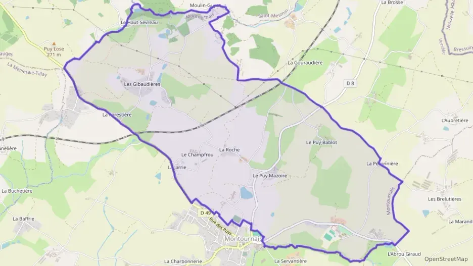 Appartement 36 m² deux pieces à vendre à Montournais Appartement 36 m² deux pieces à vendre à Montournais