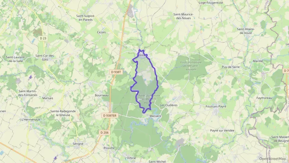 Appartement 108 m² trois pièces à vendre à Vouvant Appartement 108 m² trois pièces à vendre à Vouvant