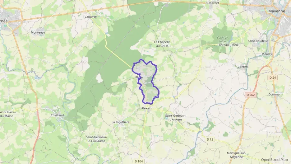 Appartement 58 m² deux pieces à vendre à Placé Appartement 58 m² deux pieces à vendre à Placé