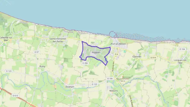 Appartement 32 m² une piece à vendre à Port-en-Bessin-Huppain