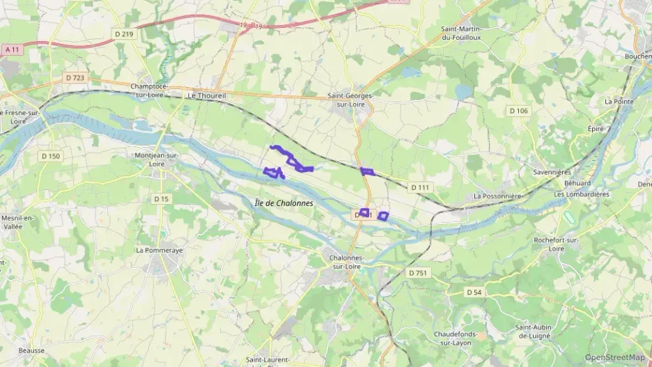 Appartement 60 m² trois pièces à vendre à Saint-Georges-sur-Loire