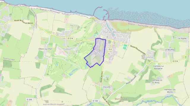 Appartement 62 m² trois pièces à vendre à Port-en-Bessin-Huppain