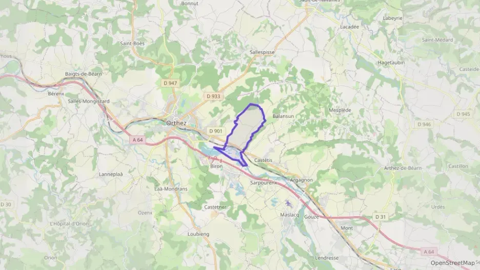 Appartement 36 m² deux pieces à vendre à Castétis Appartement 36 m² deux pieces à vendre à Castétis