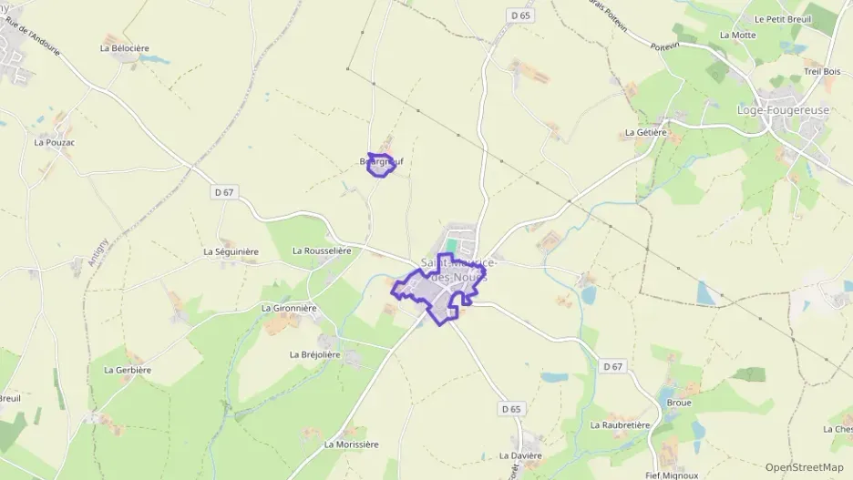 Appartement 35 m² une piece à vendre à Saint-Maurice-des-Noues