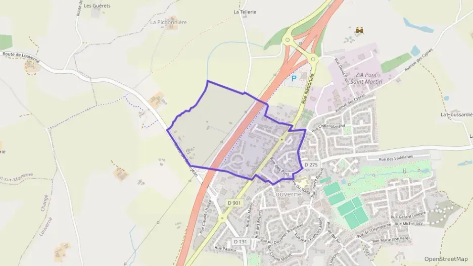 Appartement 44 m² deux pieces à vendre à Louverné