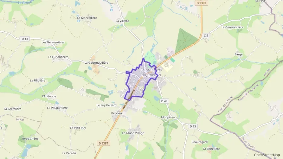 Appartement 40 m² deux pieces à vendre à Saint-Pierre-du-Chemin