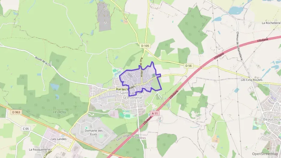 Appartement 88 m² quatre pièces à vendre à Saint-Lambert-la-Potherie Appartement 88 m² quatre pièces à vendre à Saint-Lambert-la-Potherie