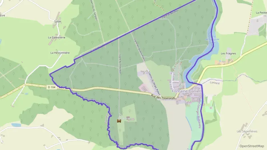 Appartement 58 m² trois pièces à vendre à Saint-Georges-Buttavent