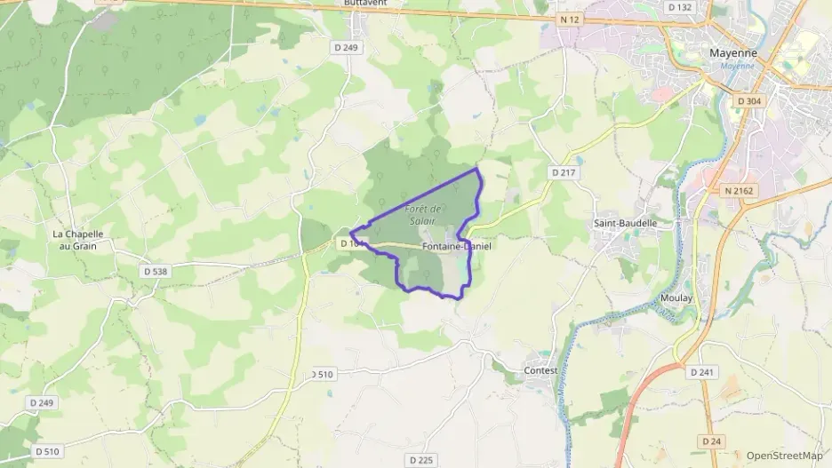 Appartement 58 m² trois pièces à vendre à Saint-Georges-Buttavent