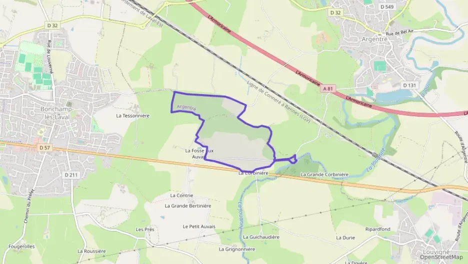 Appartement 106 m² trois pièces à vendre à Argentré