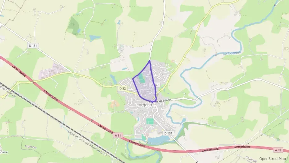 Appartement 42 m² deux pieces à vendre à Argentré Appartement 42 m² deux pieces à vendre à Argentré