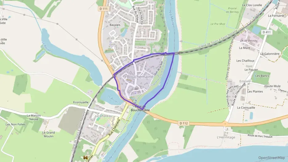 Appartement 72 m² quatre pièces à vendre à Bouchemaine