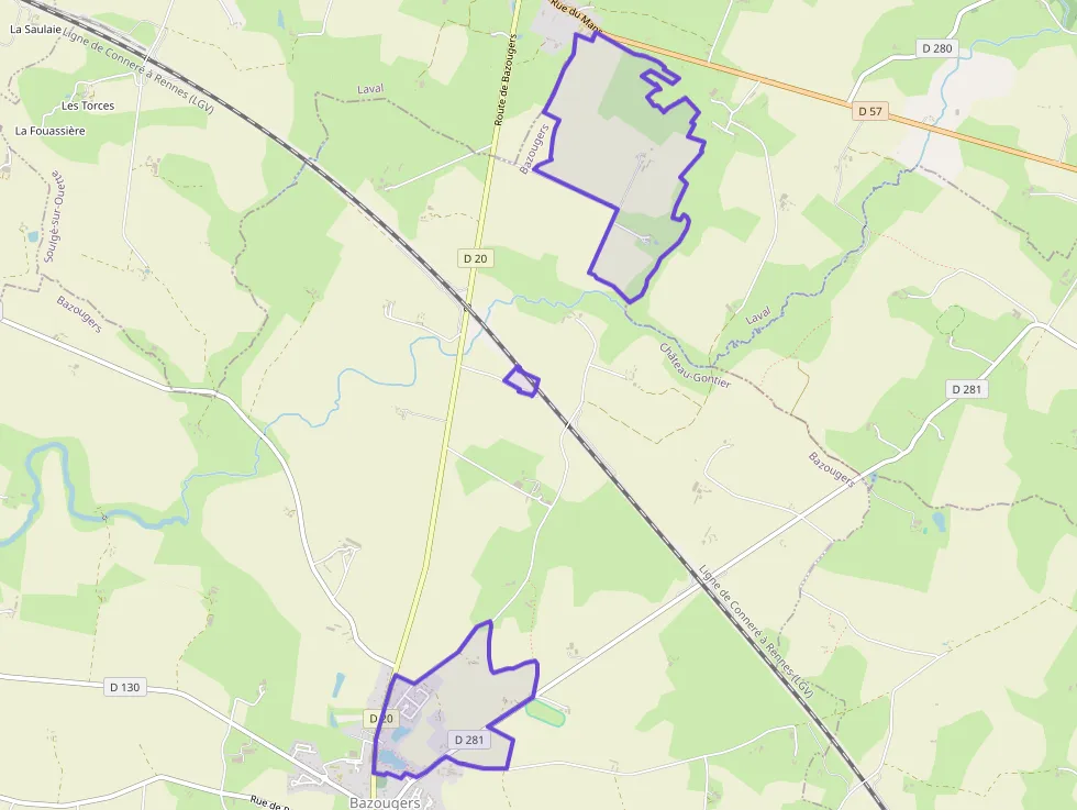 Appartement 78 m² quatre pièces à vendre à Bazougers