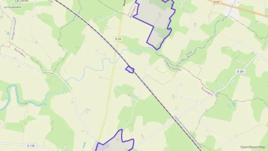 Appartement 78 m² quatre pièces à vendre à Bazougers Appartement 78 m² quatre pièces à vendre à Bazougers