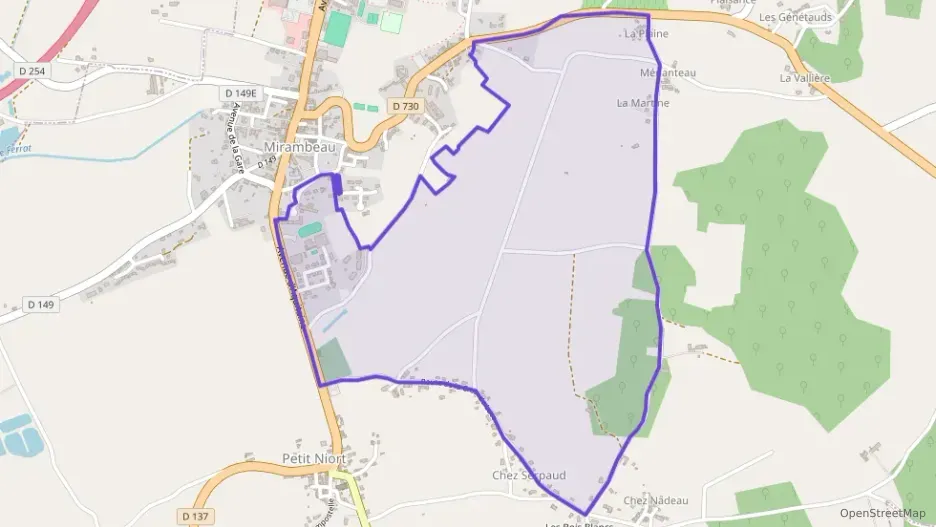 Appartement 36 m² deux pieces à vendre à Mirambeau Appartement 36 m² deux pieces à vendre à Mirambeau