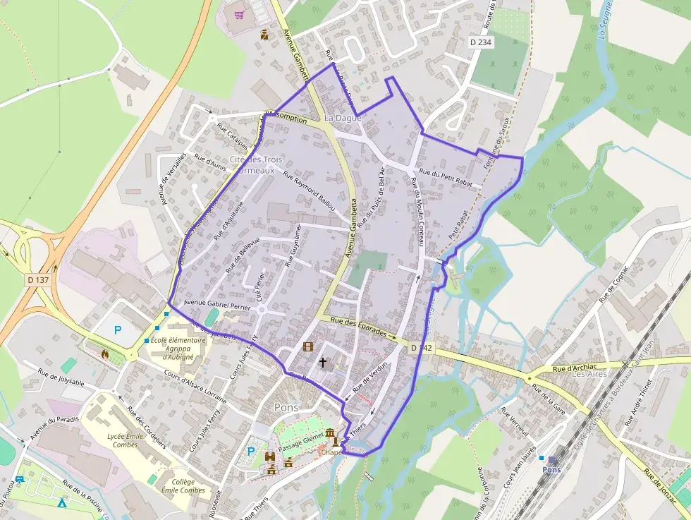 Appartement 42 m² deux pieces à vendre à Pons