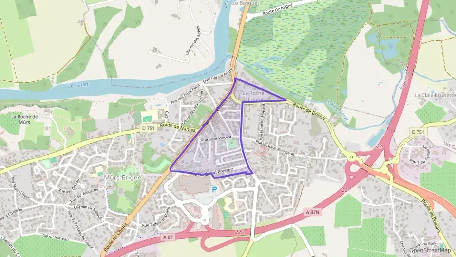 Appartement 49 m² deux pieces à vendre à Mûrs-Erigné