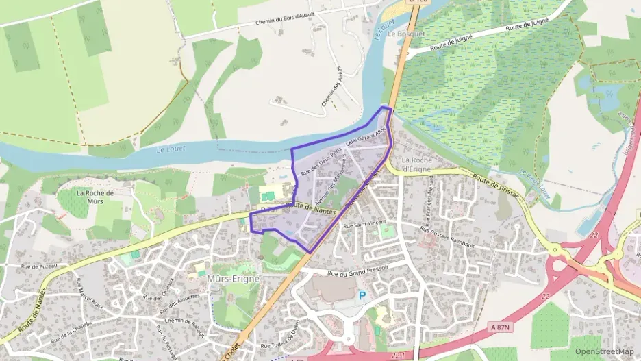 Appartement 65 m² trois pièces à vendre à Mûrs-Erigné Appartement 65 m² trois pièces à vendre à Mûrs-Erigné