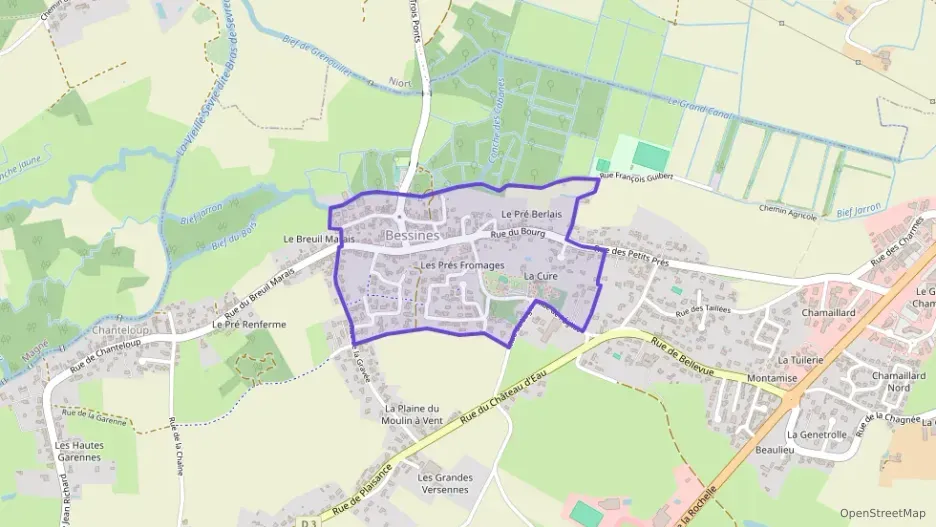 Appartement 59 m² trois pièces à vendre à Bessines Appartement 59 m² trois pièces à vendre à Bessines