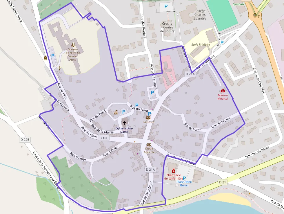 Appartement 47 m² deux pieces à vendre à La Ferrière-aux-Étangs