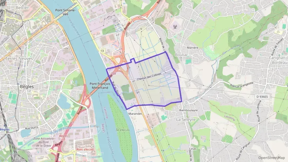 Appartement 43 m² deux pieces à vendre à Bouliac