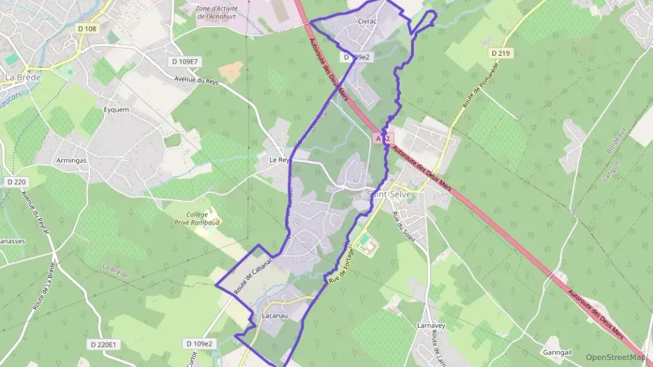 Appartement 60 m² trois pièces à vendre à Saint-Selve