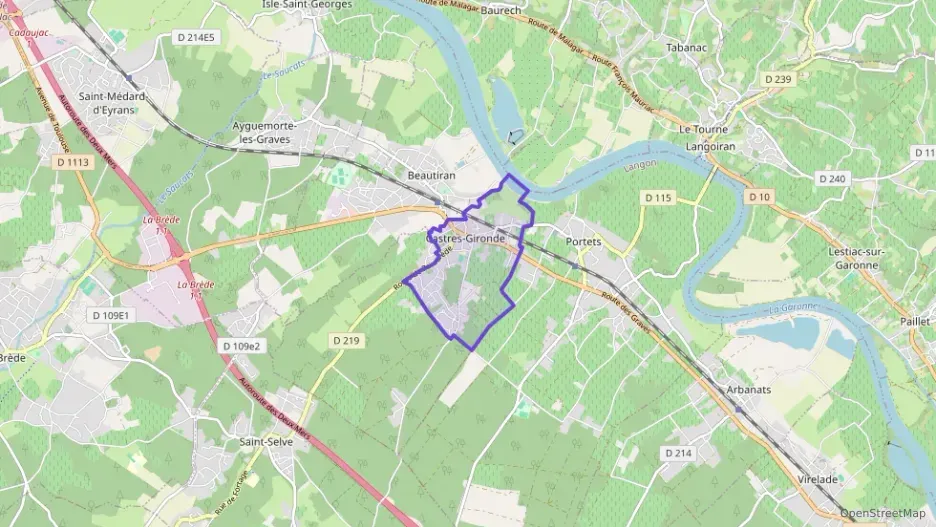 Appartement 60 m² trois pièces à vendre à Castres-Gironde