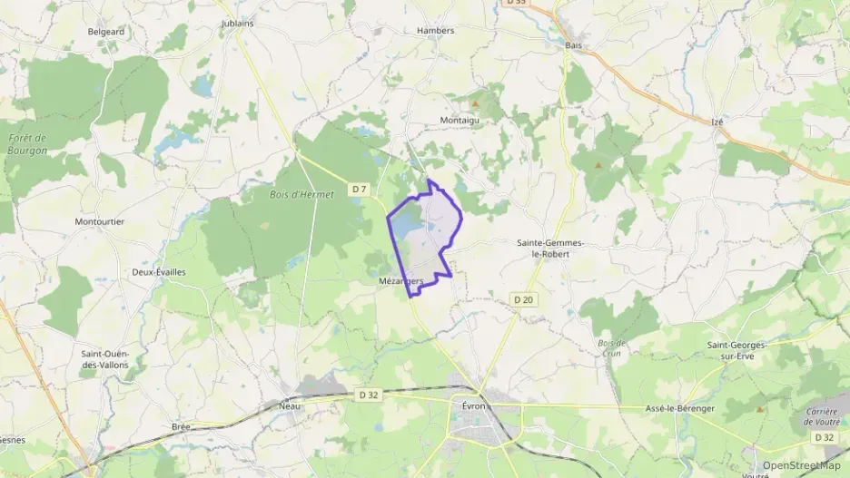 Appartement 27 m² une piece à vendre à Mézangers Appartement 27 m² une piece à vendre à Mézangers