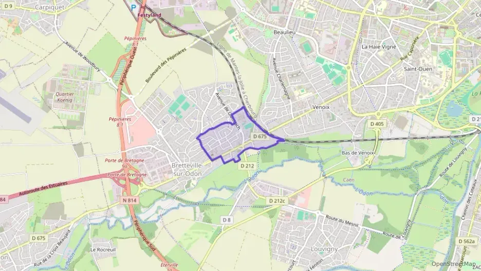 Appartement 72 m² trois pièces à vendre à Bretteville-sur-Odon