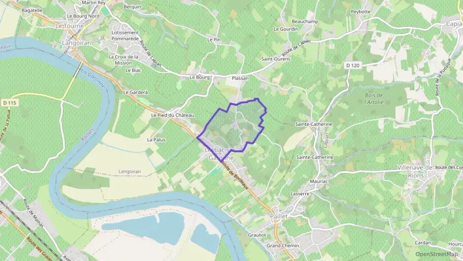 Appartement 133 m² quatre pièces à vendre à Lestiac-sur-Garonne