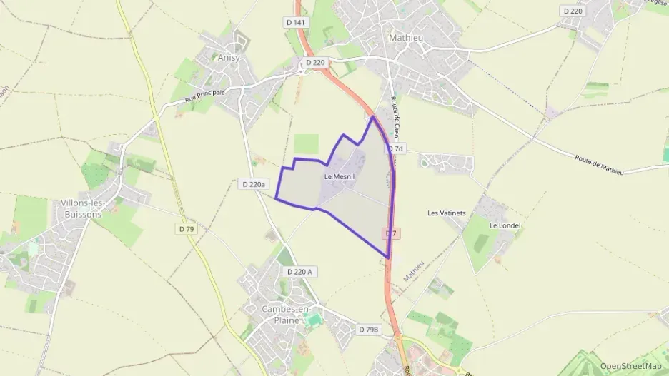 Appartement 54 m² trois pièces à vendre à Mathieu