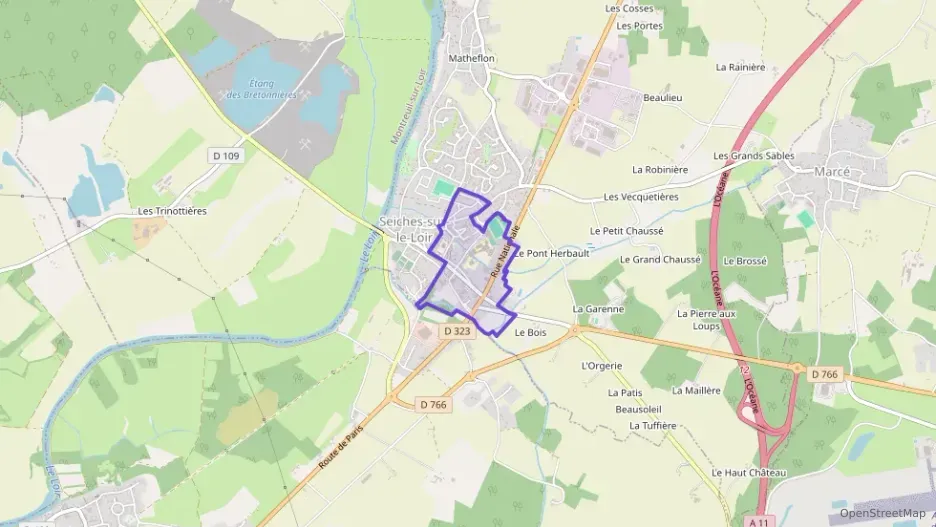 Appartement 71 m² trois pièces à vendre à Seiches-sur-le-Loir