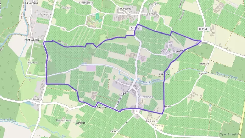 Appartement 35 m² une piece à vendre à Sauternes Appartement 35 m² une piece à vendre à Sauternes