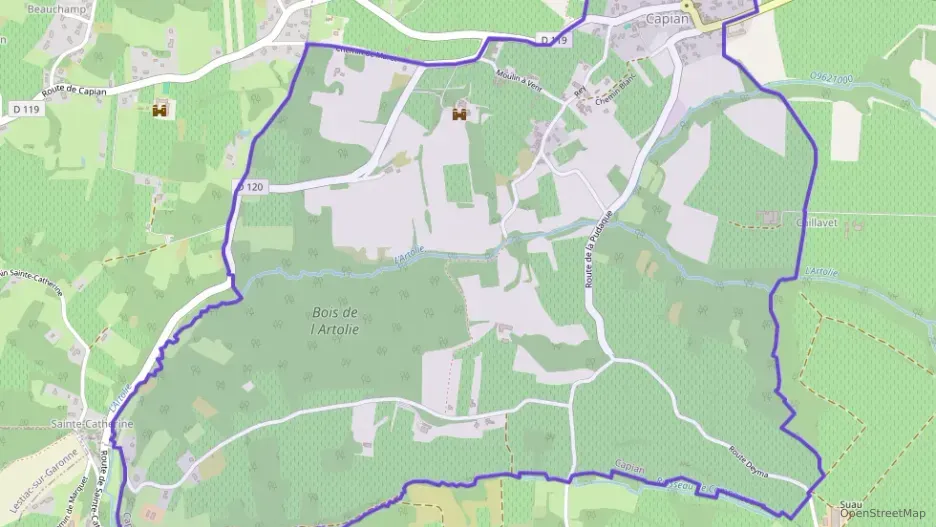 Appartement 60 m² trois pièces à vendre à Capian