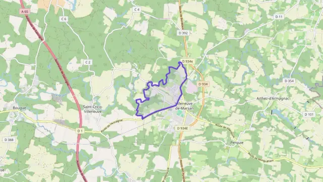 Appartement 80 m² trois pièces à vendre à Villeneuve-de-Marsan