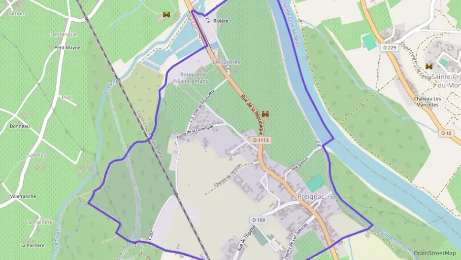 Appartement 61 m² deux pieces à vendre à Preignac Appartement 61 m² deux pieces à vendre à Preignac