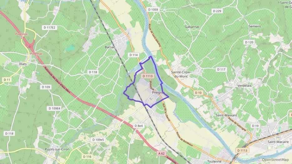 Appartement 61 m² deux pieces à vendre à Preignac Appartement 61 m² deux pieces à vendre à Preignac