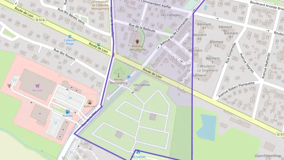 Appartement 50 m² trois pièces à vendre à Colleville-Montgomery Appartement 50 m² trois pièces à vendre à Colleville-Montgomery