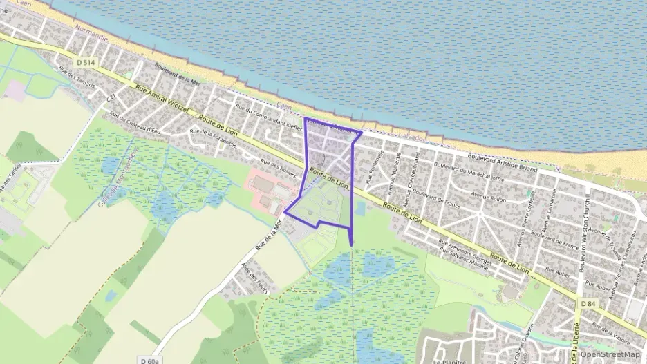 Appartement 50 m² trois pièces à vendre à Colleville-Montgomery Appartement 50 m² trois pièces à vendre à Colleville-Montgomery