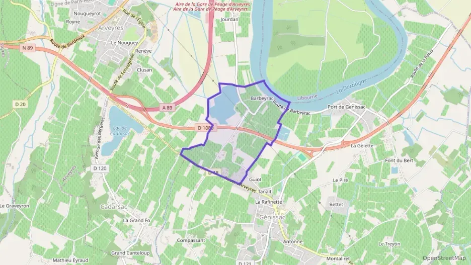 Appartement 53 m² trois pièces à vendre à Génissac Appartement 53 m² trois pièces à vendre à Génissac