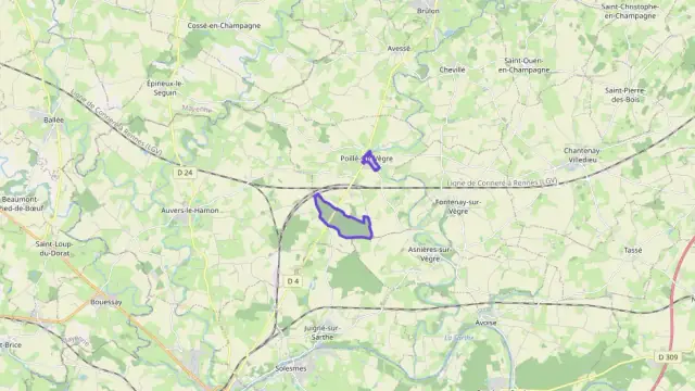 Appartement 20 m² une piece à vendre à Poillé-sur-Vègre