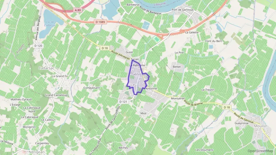 Appartement 40 m² deux pieces à vendre à Génissac Appartement 40 m² deux pieces à vendre à Génissac